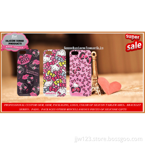 Beautiful Plastic Mobile Case/for iPhone Case/Hello Kitty Type Mobile Case